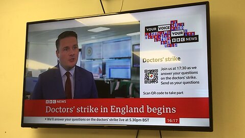 BBC news 25/07/2025 NahS doctors strike
