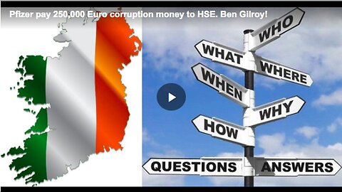 "Pfizer Allegedly Bribes Ireland's Health Service Executive with €250,000 ($270,886)"