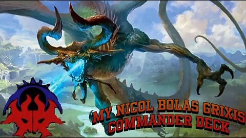 Magic The Gathering | My Nicol Bolas, The Ravager Grixis Commander Deck Profile