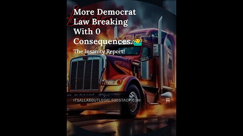 More Democrat Law Breaking With 0 Consequences.🤷‍♂️
