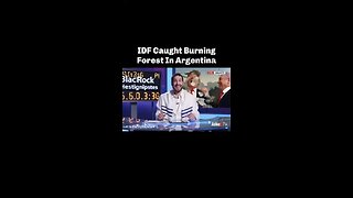 ISRAEL’S IDF CAUGHT BURNING DOWN FOREST IN ARGENTINA