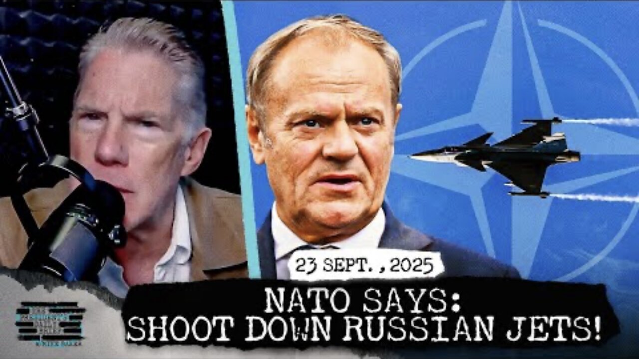 NATO Nation Issues ‘Shoot Down’ Order On Russian Jets & Massive Cyber Attack Hits Europe