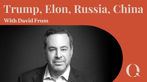 Will Trump 🇺🇸 reject Israel 🇮🇱 like he did Ukraine 🇺🇦?🤔 - David Frum 🇨🇦 & Jonathan Kay 🇨🇦