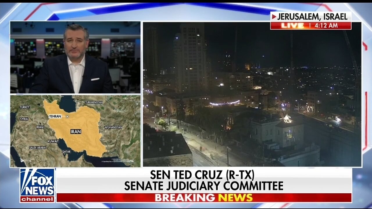 Sen Ted Cruz: Israel Attacking Iran Was Inevitable