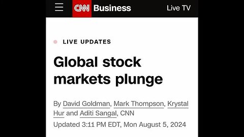 Stock Markets Plunge - War In The Middle East - IPGII - Pike's WW3