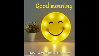 Good morning ☀️