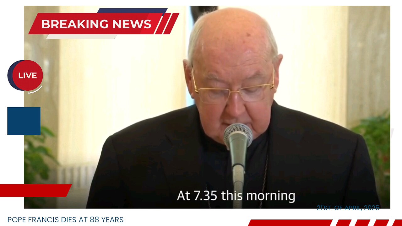 VATICAN POLITICS Starts as Poepe francis dies at 88