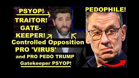 Controlled Opp PRO 'Virus' Pedo TRUMP Gatekeeper 'The People's Voice' in Plain Sight!