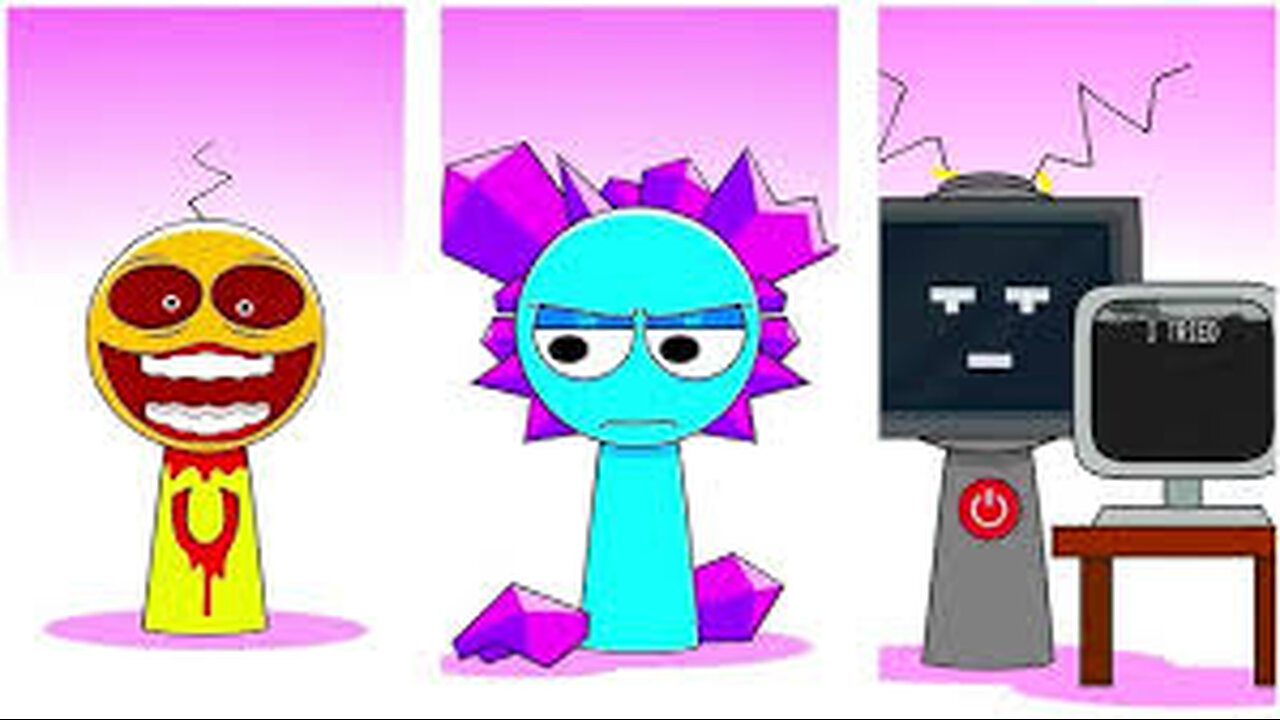 Sprunki OC Mroona and Wyrum Retake and Mili and GF Retake Phase 2 VS Phase 3 VS Phase 4 #squidgame