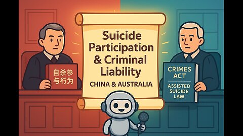 Suicide Participation and Criminal Liability in China: Law, Paternalism & Comparisons with Australia