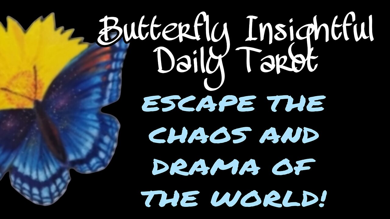ESCAPE THE CHAOS AND DRAMA OF THE WORLD! USE YOUR IMAGINATION TO REFLECT ON YOUR LIFE! #TAROTREADING