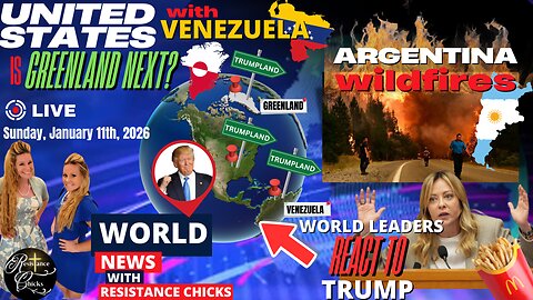 Argentina Wildfires | Greenland Next? World Leaders React to Trump on Venezuela World News 1/11/26