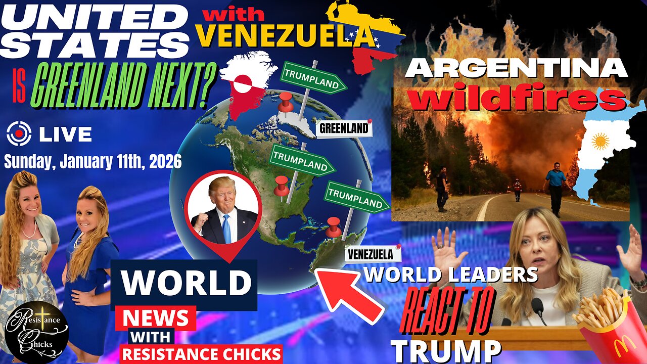 Argentina Wildfires | Greenland Next? World Leaders React to Trump on Venezuela World News 1/11/26