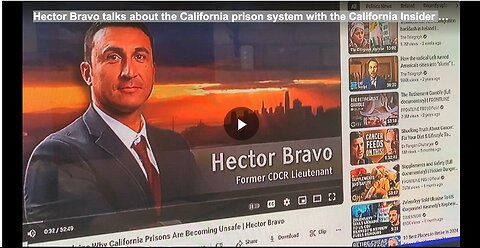 "Hector Bravo Discusses California Prison System with California Insider"