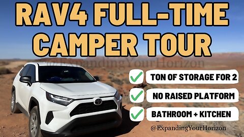 RAV4 Camper Tour