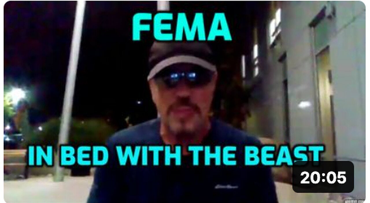 "FEMA as a Globalist 'Stakeholder' Enabling Predation"