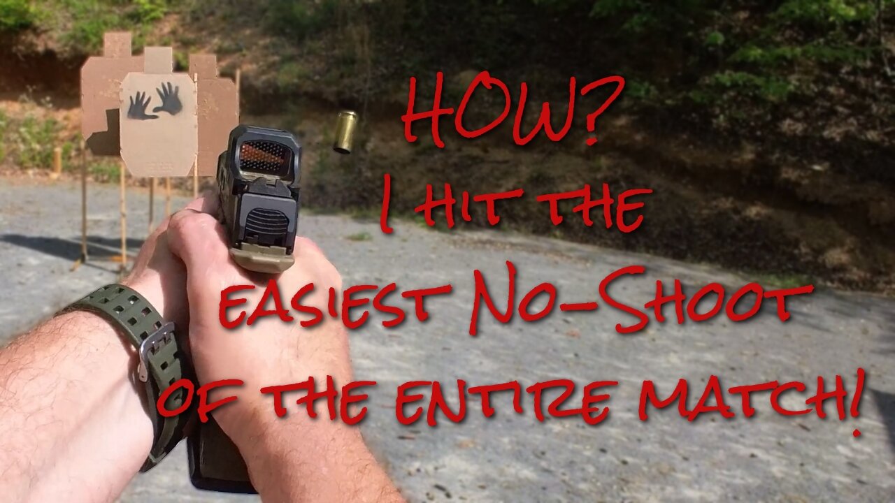 How did I hit the easiest no-shoot of the entire match?