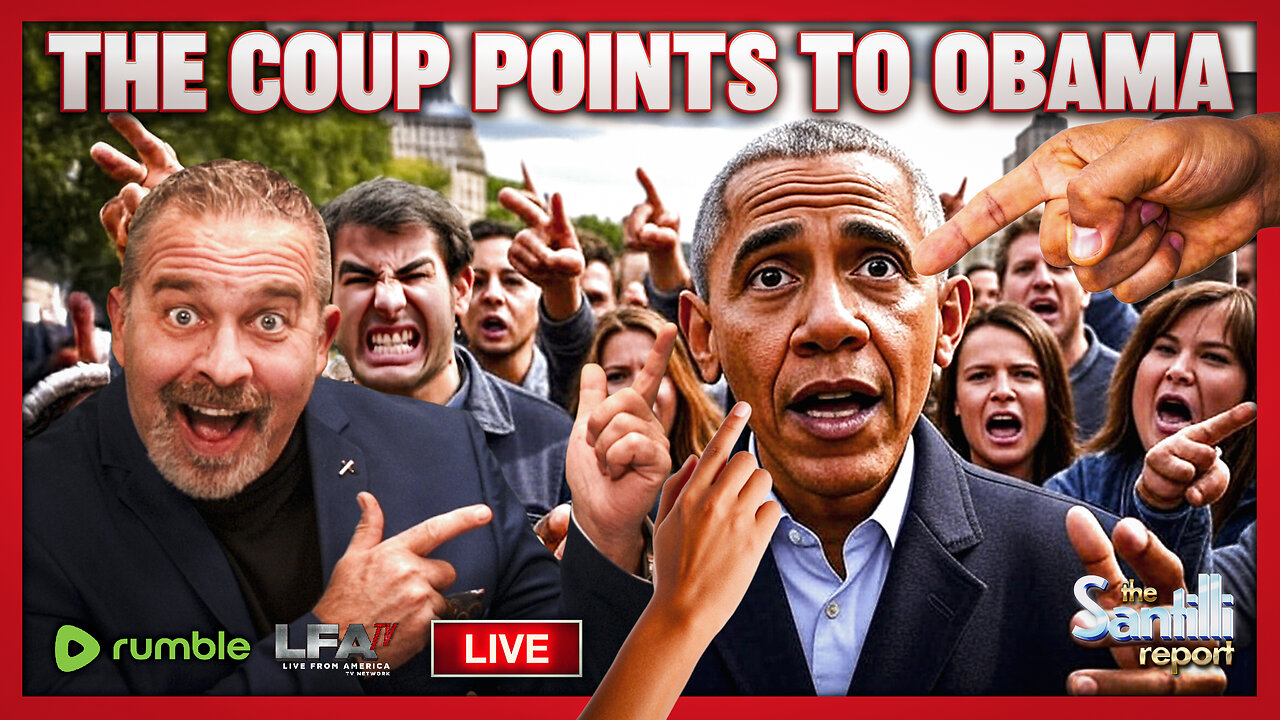 DNI Tulsi Gabbard: Evidence Points Directly To Obama For Leading The Years-Long Coup | THE SANTILLI REPORT 7.23.25 4PM