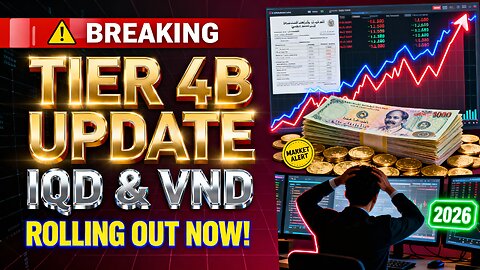 🔥 Tier 4B IQD & VND Updates Rolling Out NOW – Major Market Move! 💥 Iraqi Dinar News 2026