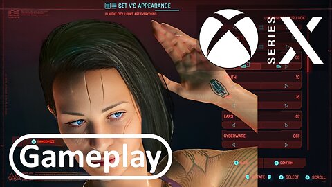 Cyberpunk 2077 (2020) Gameplay for XBOX Series X