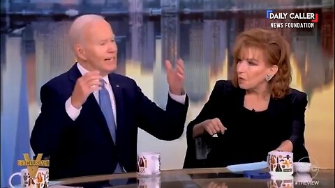 Biden’s Appearance on The View Unfolds Exactly as Expected