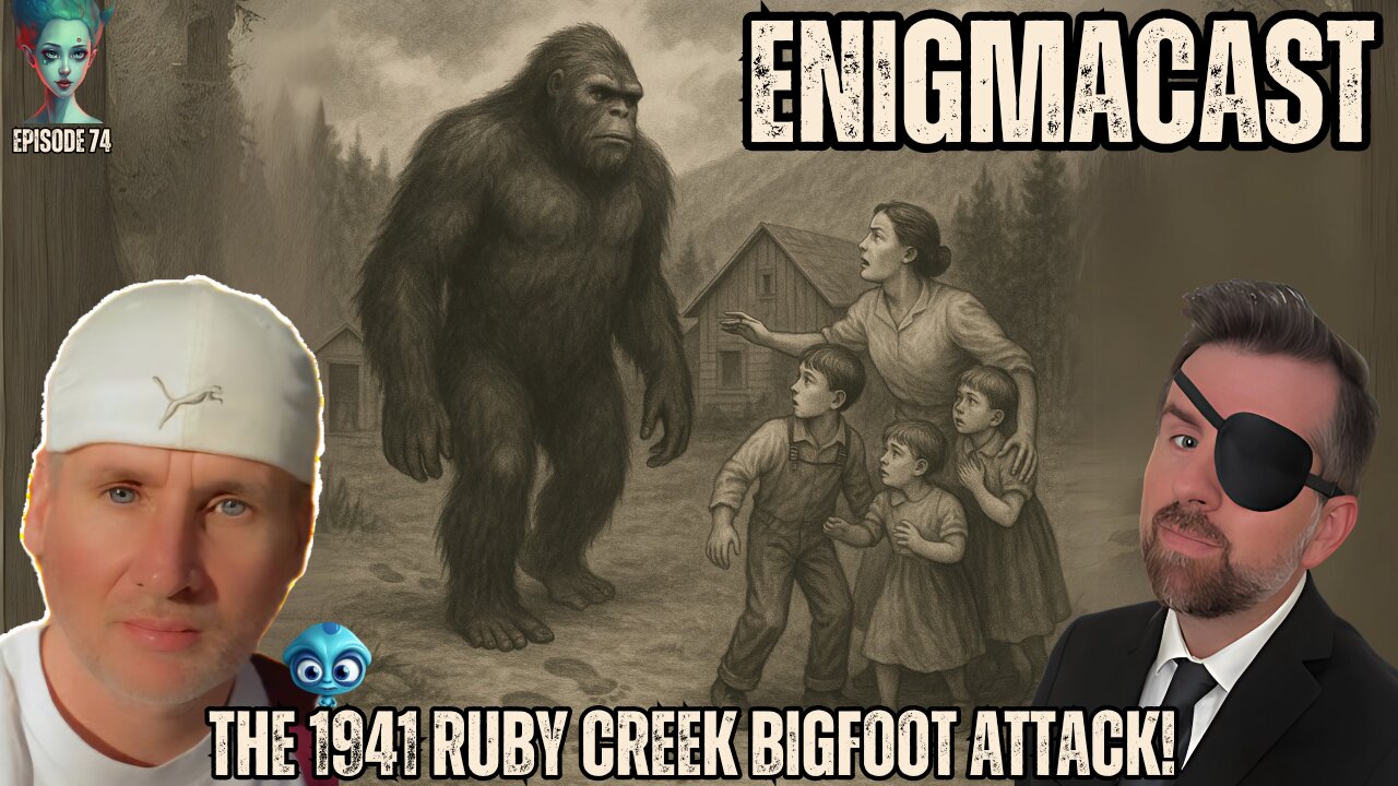 The 1941 Ruby Creek Bigfoot Attack! #EnigmaCast 74