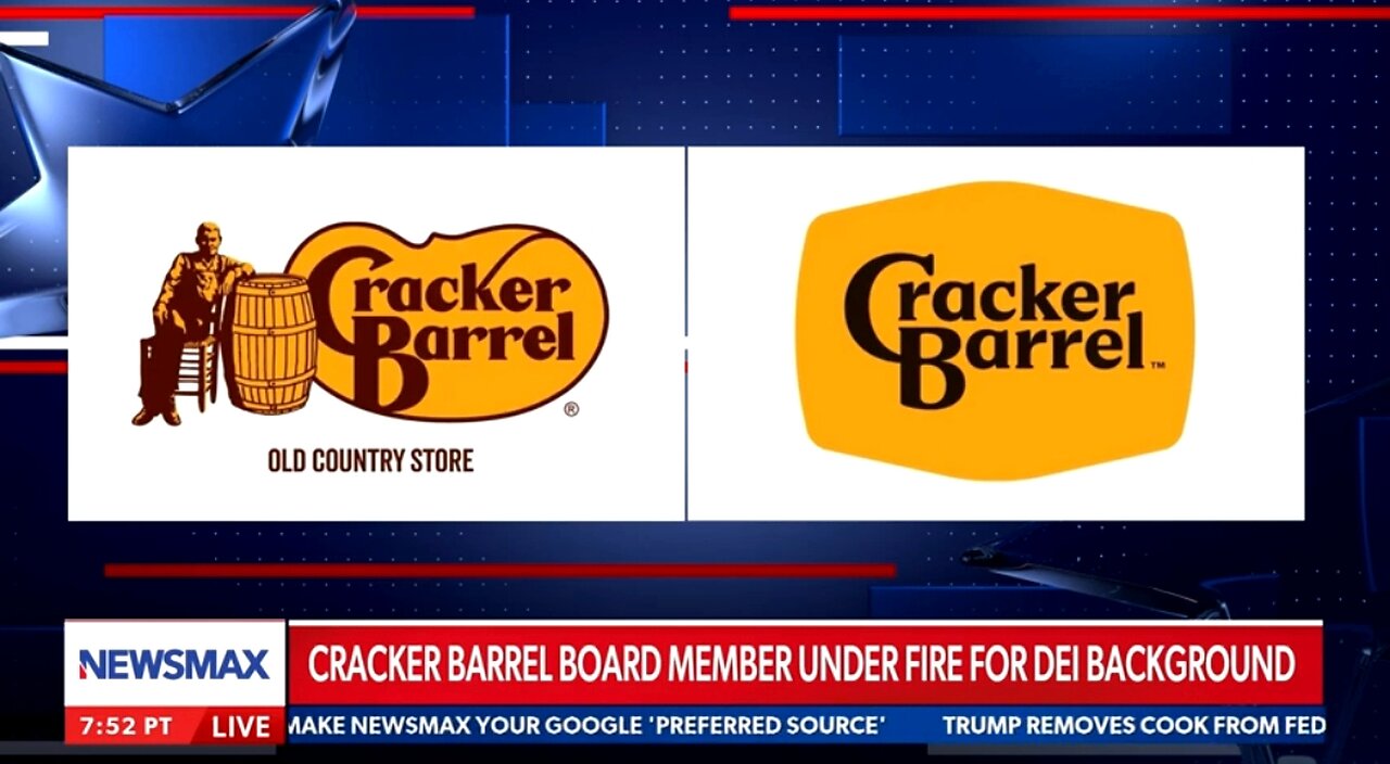 CRACKER BARREL UNDER FIRE FOR DEI BOARD MEMBER SIGN CHANGE ⚔️