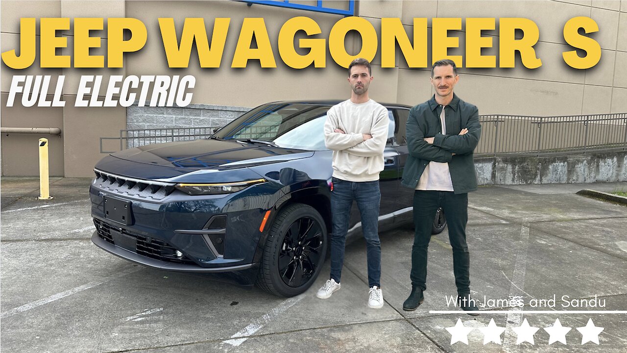 The NEW 2025 Jeep Wagoneer S Launch Edition 4xe. Full electric!