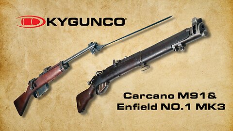 Check Out the Carcano M91 and Enfield No.1 MK3