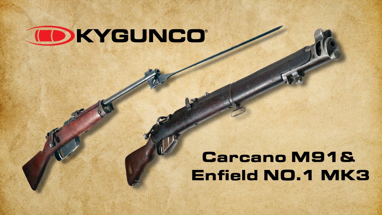 Check Out the Carcano M91 and Enfield No.1 MK3