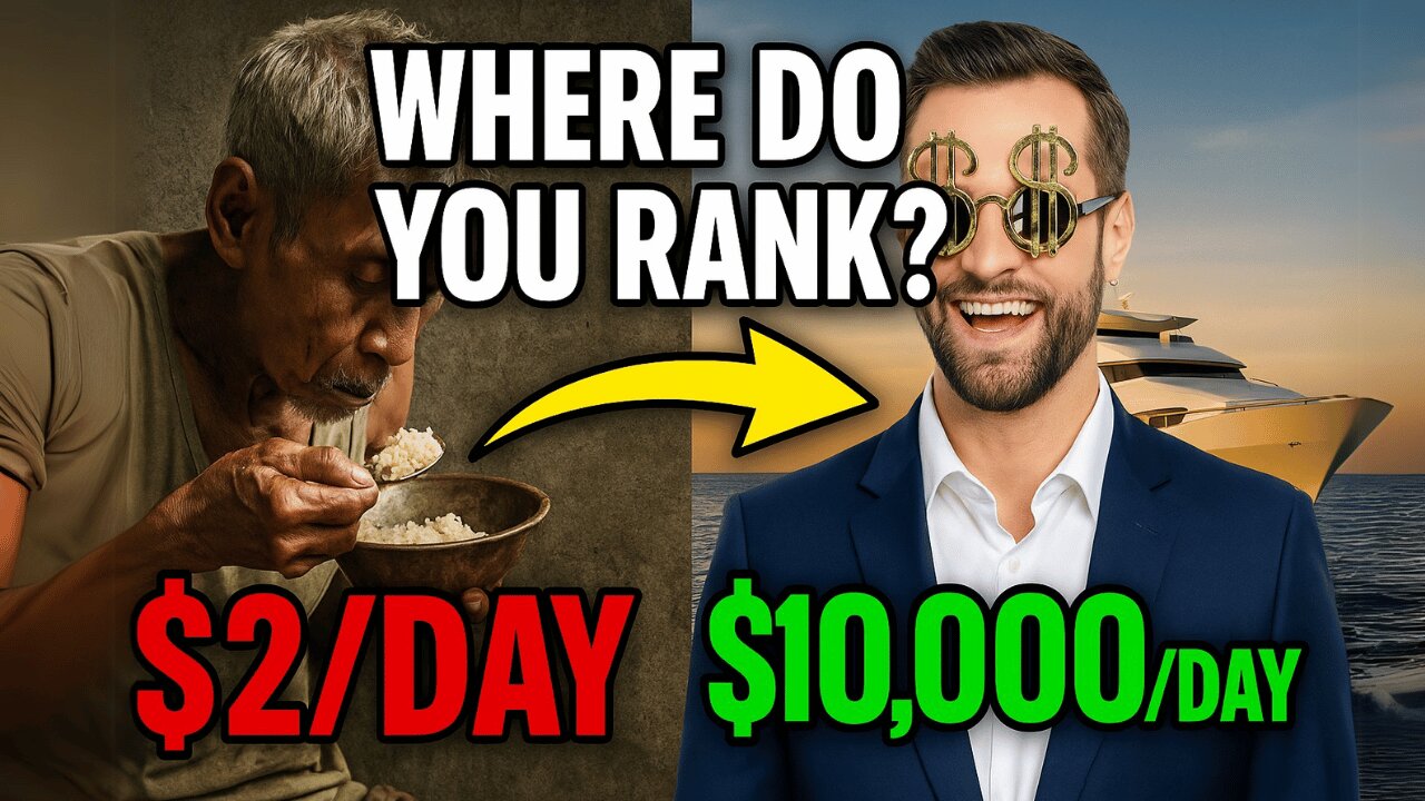 How Rich Are You Really? (The Harsh Truth About Global Wealth)
