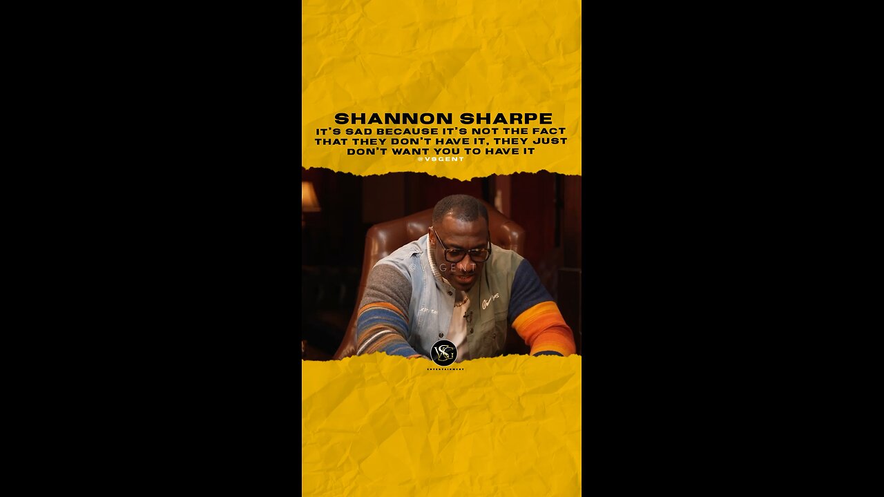 It’s sad because truth is they don’t want to see you win