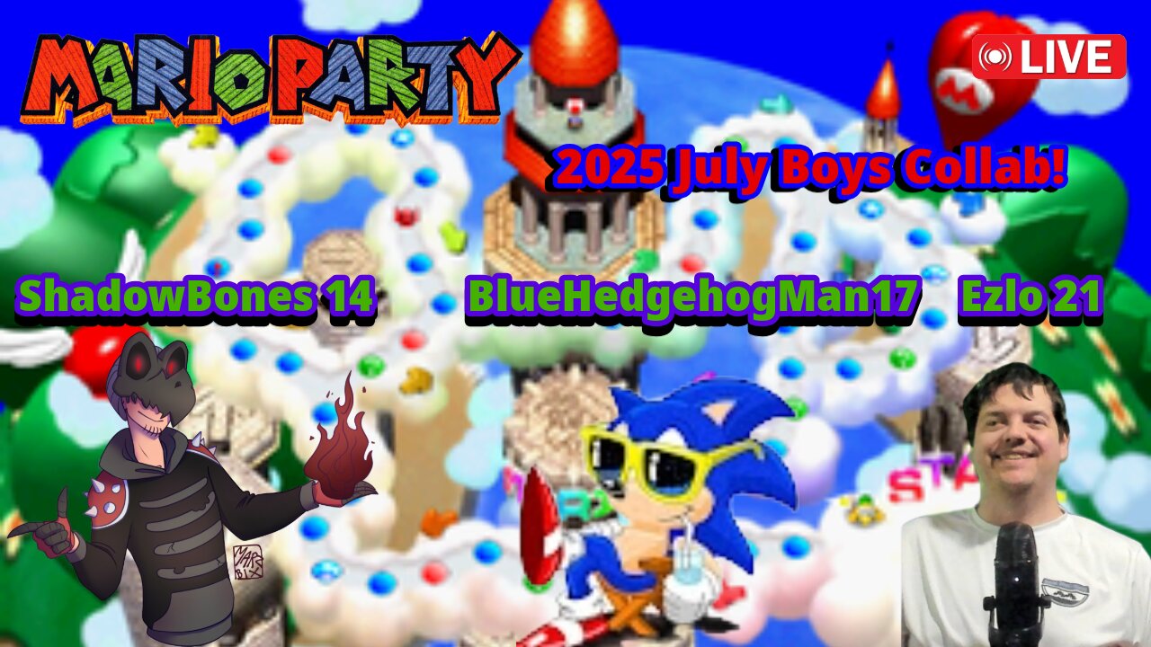Mario Party 2025 July Boys Collab!