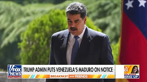 Trump praised after putting 'narco terrorist' Maduro on notice