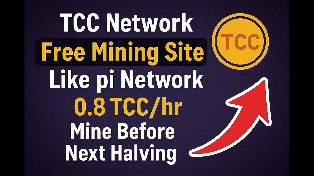 Tcc Network || New Airdrop || join Early & Earn More