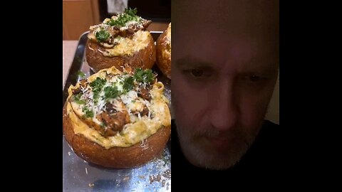 Broccoli Cheese and Chicken Bread Bowl Recipe OMG Delicious