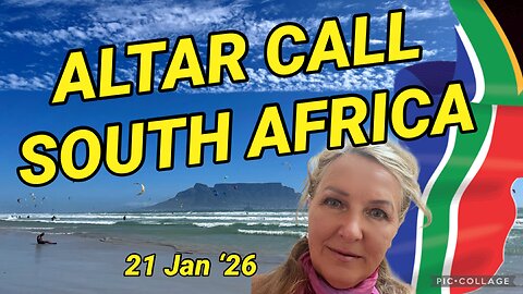 🇿🇦SOUTH AFRICA RESCUE STRATEGY/Prophetic word —26 Jan 2026