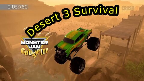 Monster Jam Crush It! | Desert 3 Survival