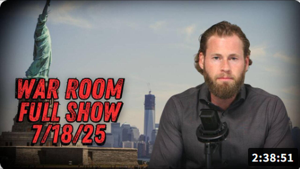 FRIDAY War Room: Pam Bondi Promised To Unseal Epstein Grand Jury Documents Today, But As Of Now Still Has Not Done It!