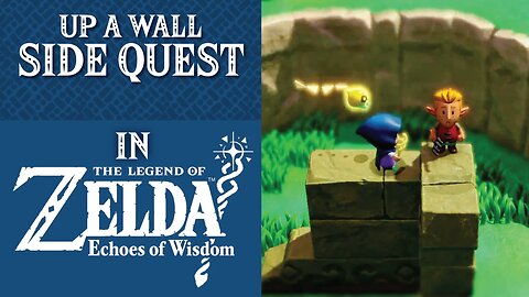 The Legend of Zelda: Echoes of Wisdom | Side Quest | Up A Wall