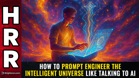 How to prompt engineer the intelligent universe like talking to AI
