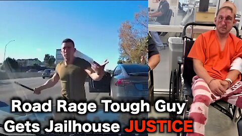 California Road Rager Gets ATTACKED In Jail