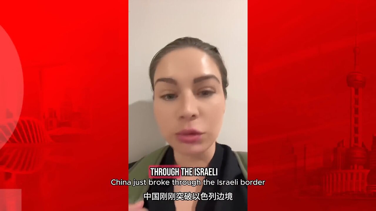 China Broke Through Israeli Border To Deliver Food & Water To Gaza