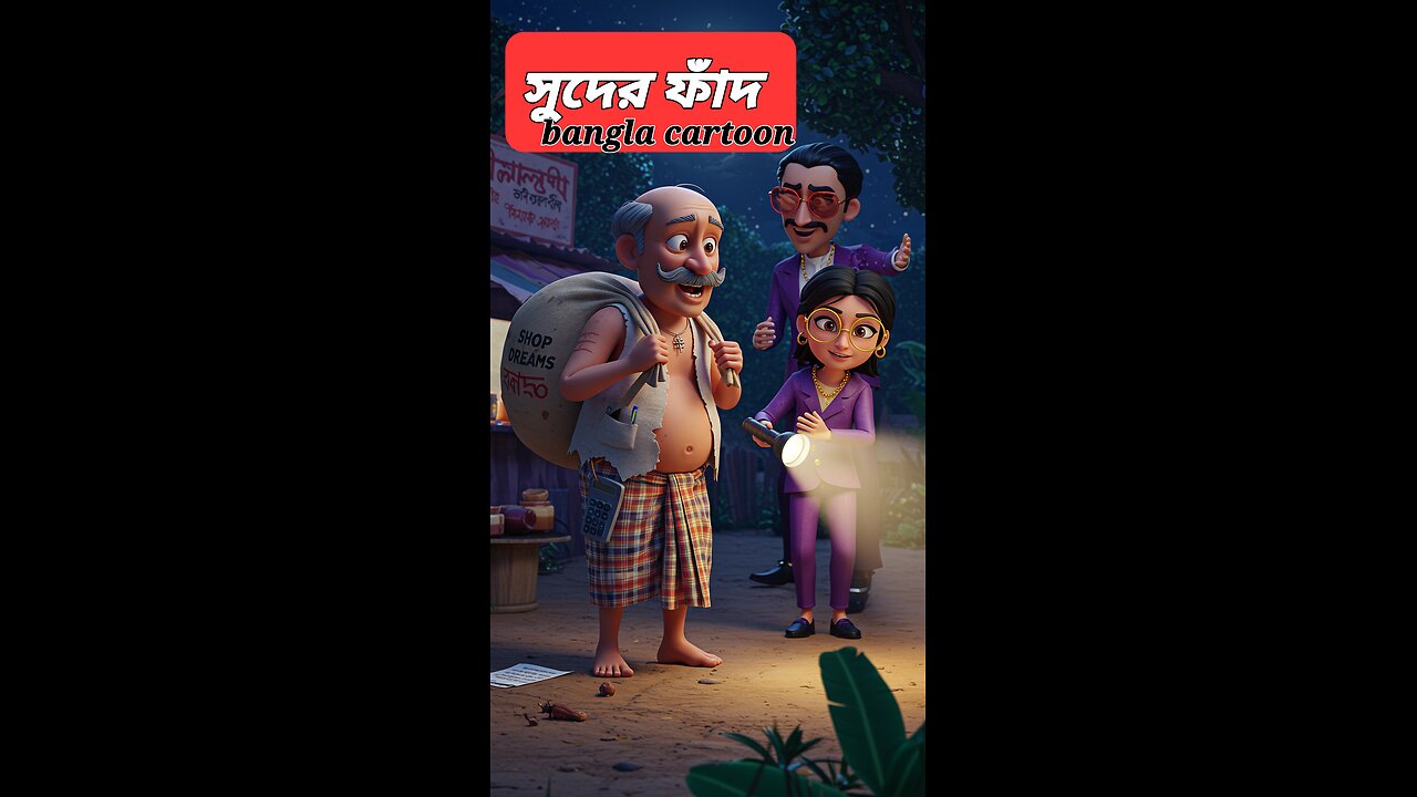 Business Trapped in Interest! | Bengali Funny Animation Short Film | টাকা নিয়ে ধরা part 2