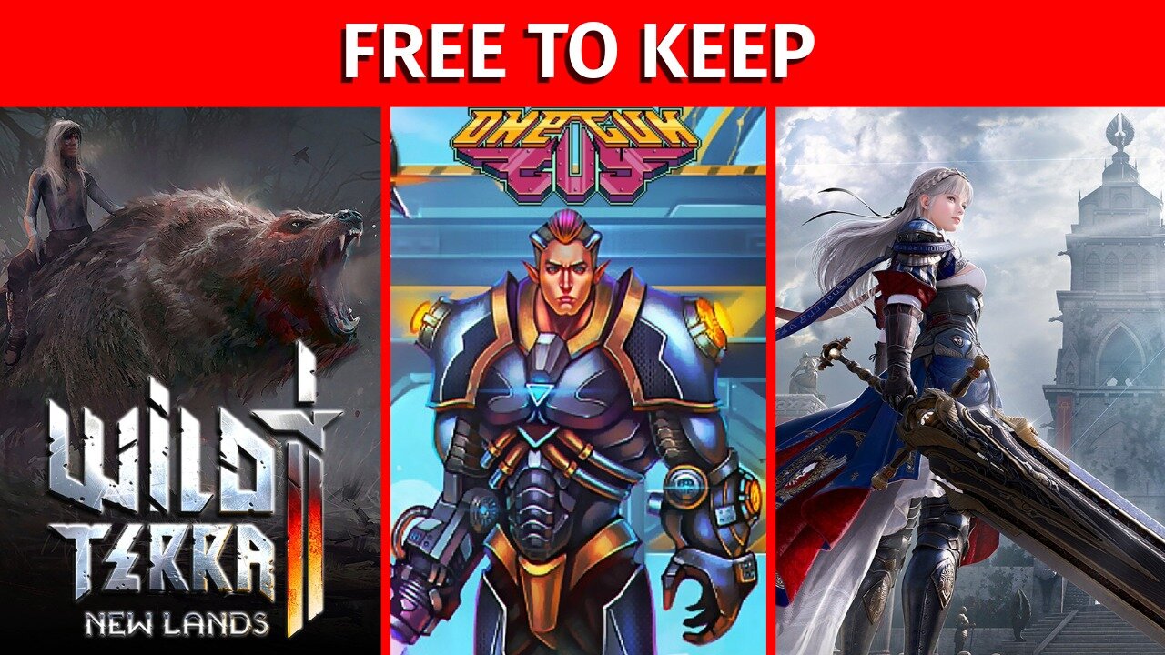 3 Games FREE TO KEEP on Steam