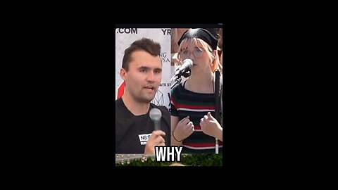 Charlie Kirk and Blaire White Responding and Discussing Transgenders