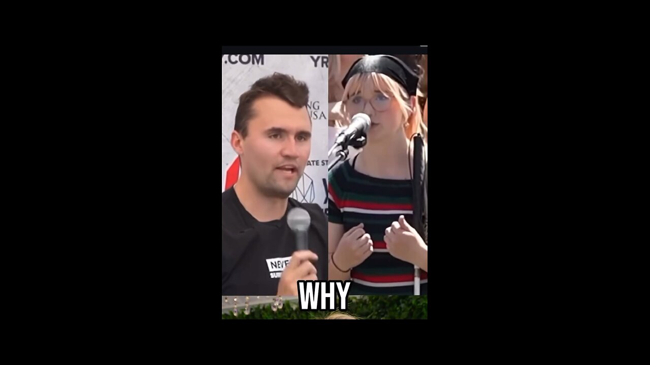 Charlie Kirk and Blaire White Responding and Discussing Transgenders