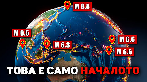 Седмица на бедствията: мегаземетресение М8.8, цунами, пожари, бури