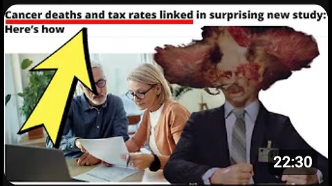 YOU HAVE TO SEE THIS TO BELIEVE IT! MEDIA SAYS "PAYING MORE TAXES WILL HELP YOU NOT GET CANCER!"