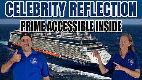 Spacious Prime Accessible Inside Cabin on Celebrity Reflection | Tall Man's Cruise Adventures